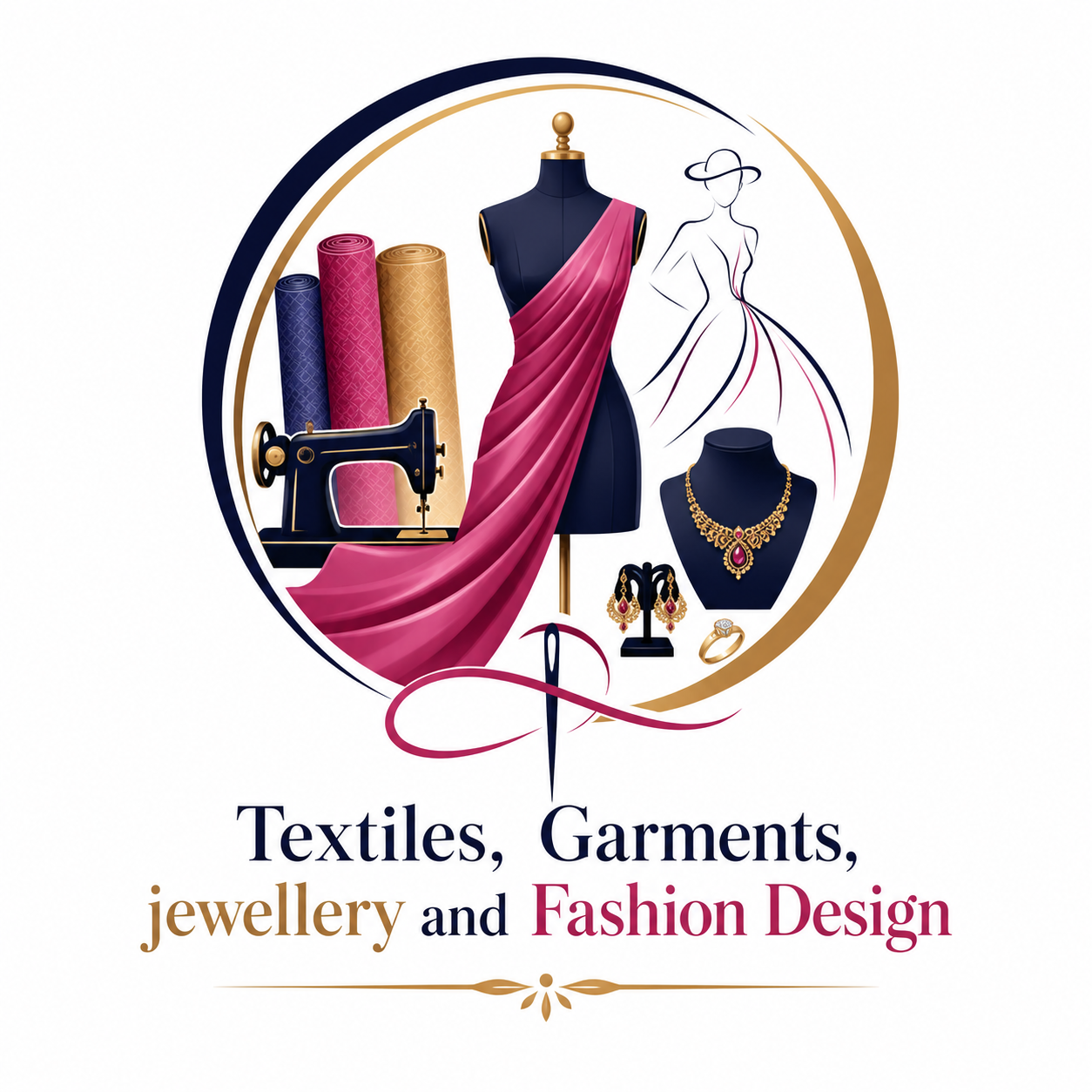 Textiles, Garments, Jewelry and Fashion Design 